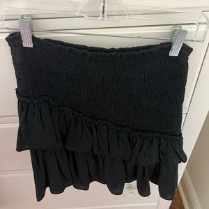 Glam black skirt
